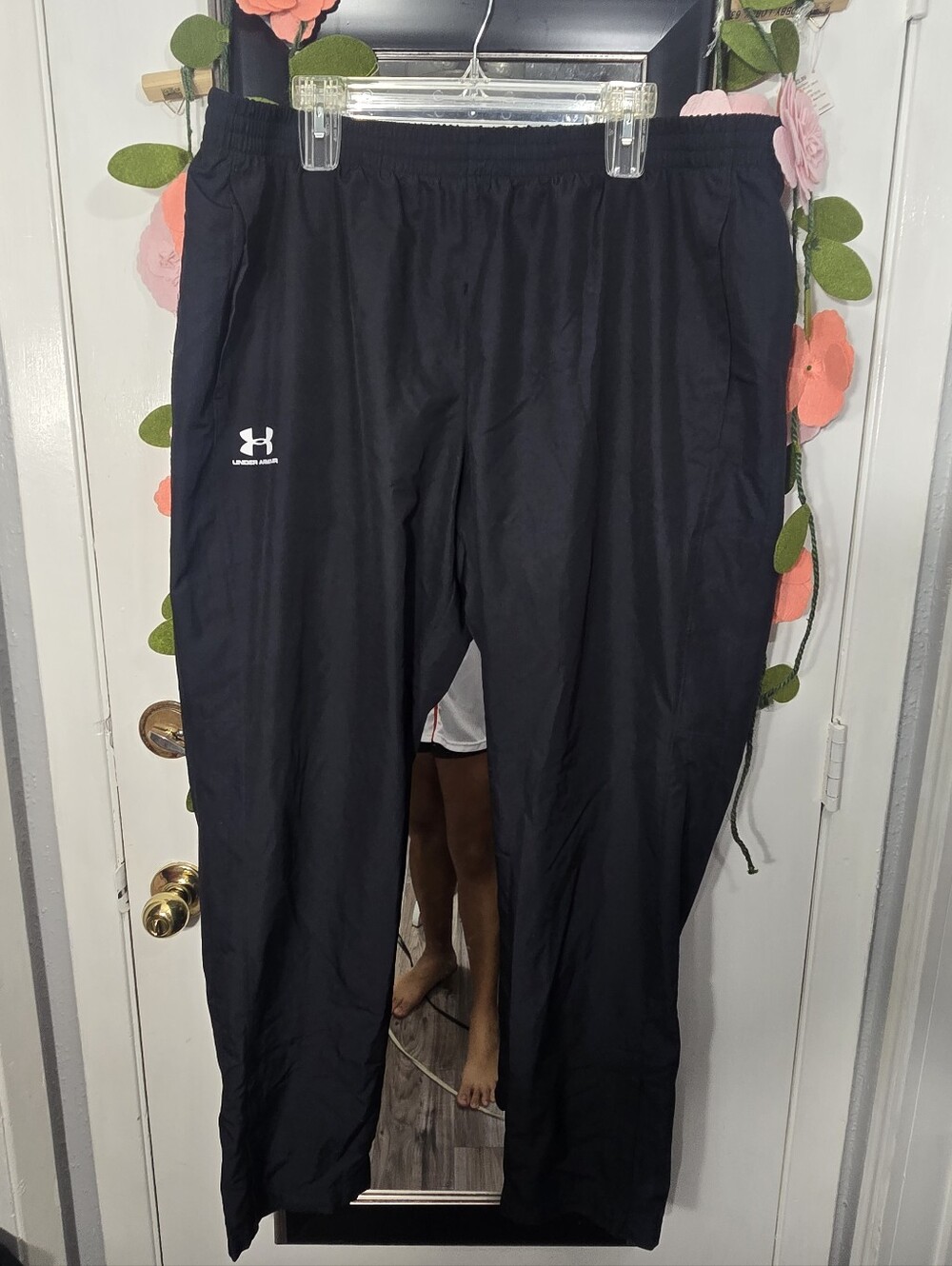 Under Armour Men's Track Pants Black Sz XXL